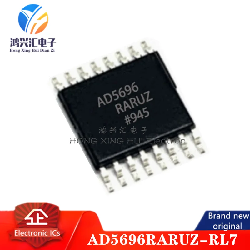 New/Original AD5696RARUZ-RL7 DAC 4-CH Resistor-String 16-bit 16-Pin TSSOP T/R