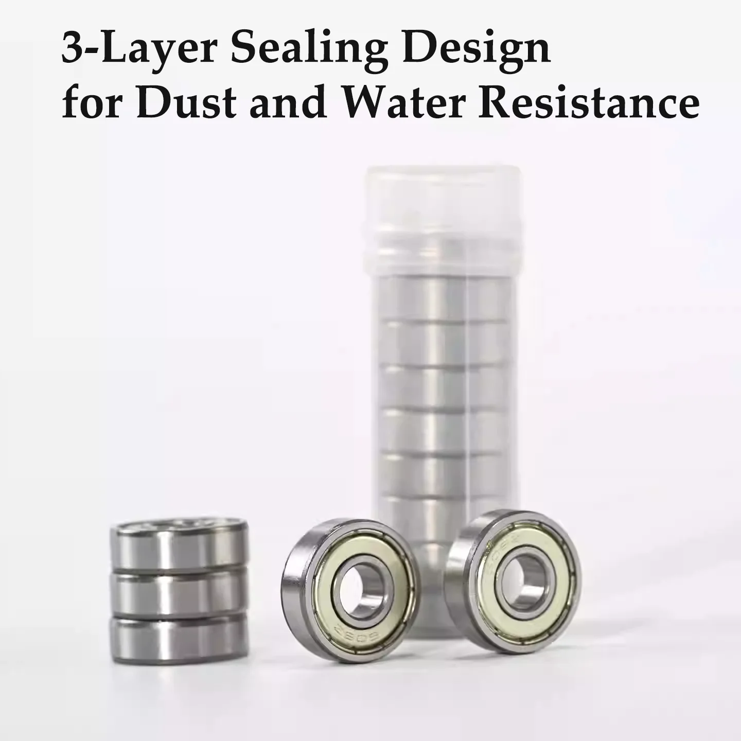 Small Ball Bearing 2x5x2.5 3x6x2.5mm for Furniture Roller Skate 3D Printing RC Car Small Motor Carbon Steel Deep Groove Bearings