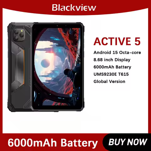 Blackview Rugged Tablet PC Active 5 8.68'' Android...