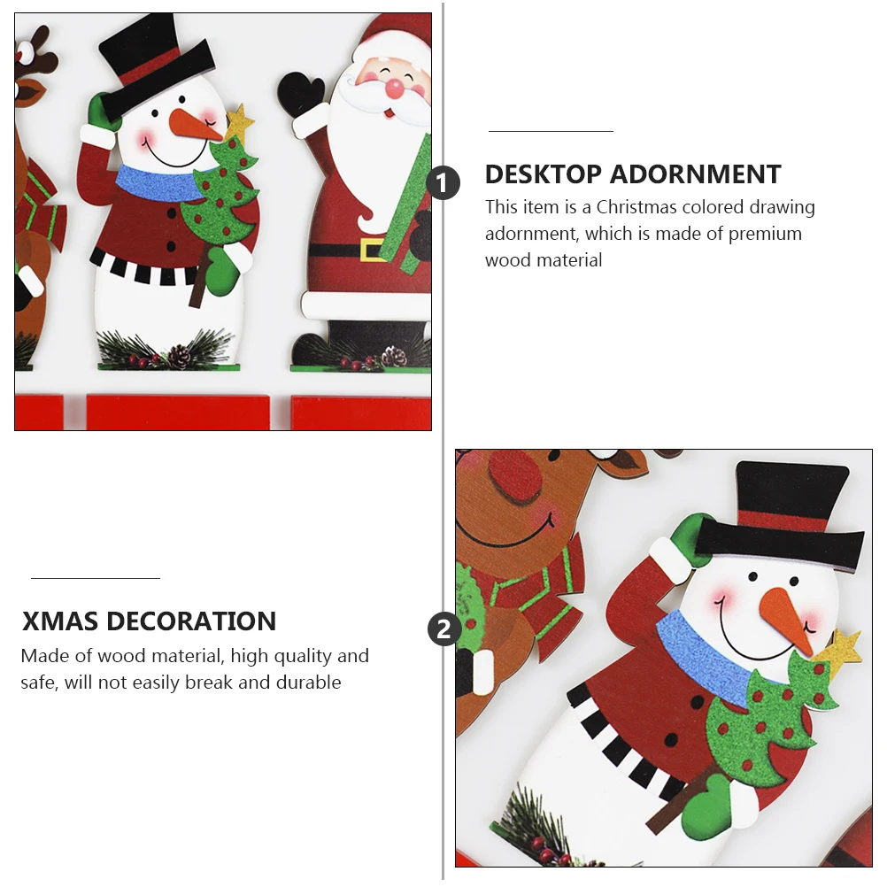 

1pc Christmas Snowman Christmas Decorative Adornment Decorations for Xmas Decoration Home Desk Xmas Tree Indoor Adornments Gifts