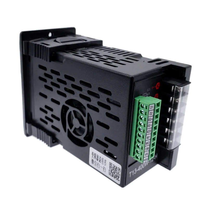 750W MCU T13-400W-12-H single phase input frequency converter add 400W RS485 three-phase motor driver