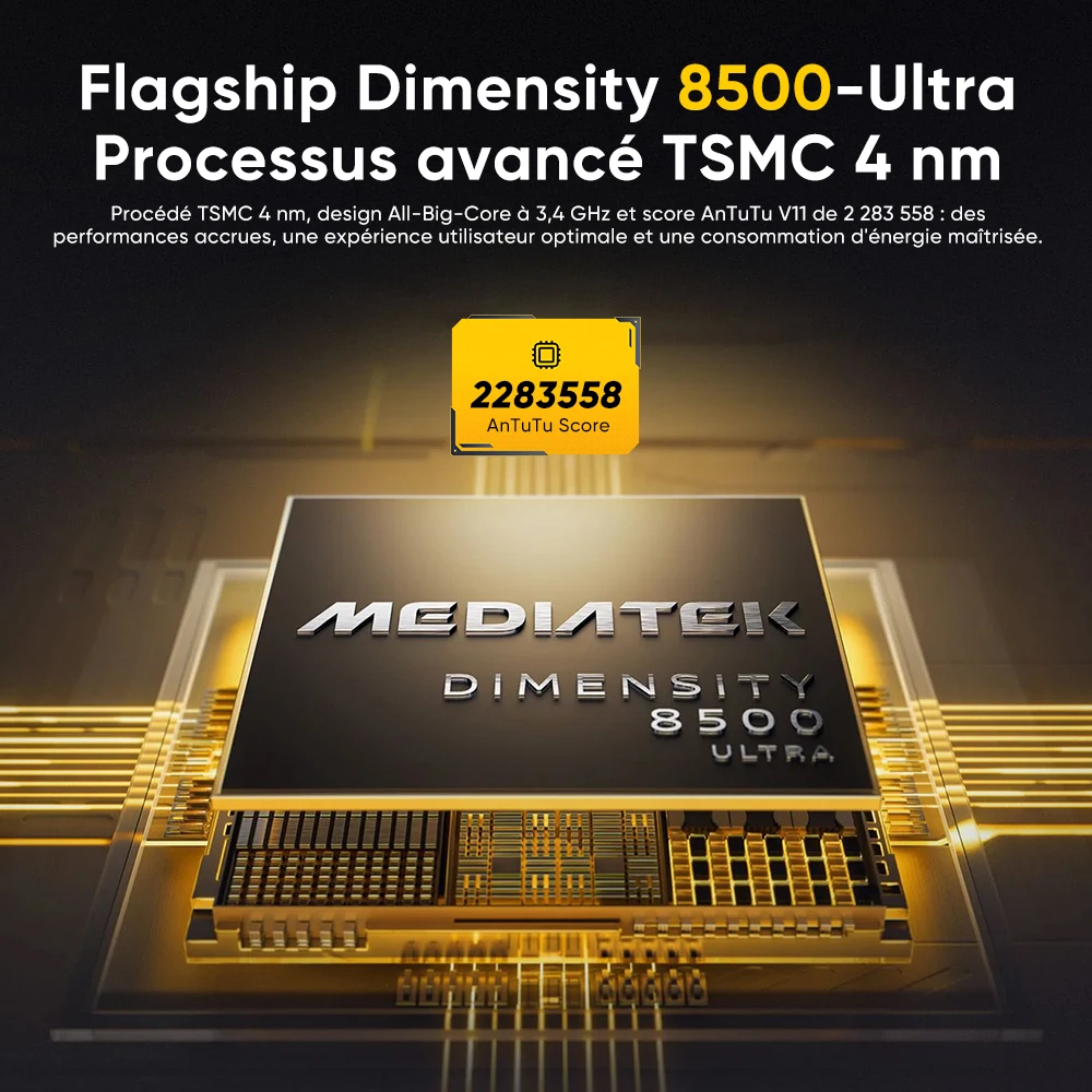 Teléfono Inteligente POCO X8 Pro 5G Versión Global, Dimensity 8500-Ultra, Pantalla AMOLED Ultra Brillante de 6.59 Pulgadas, 1.5K, 120 Hz, Batería de 6500 mAh, NFC 4