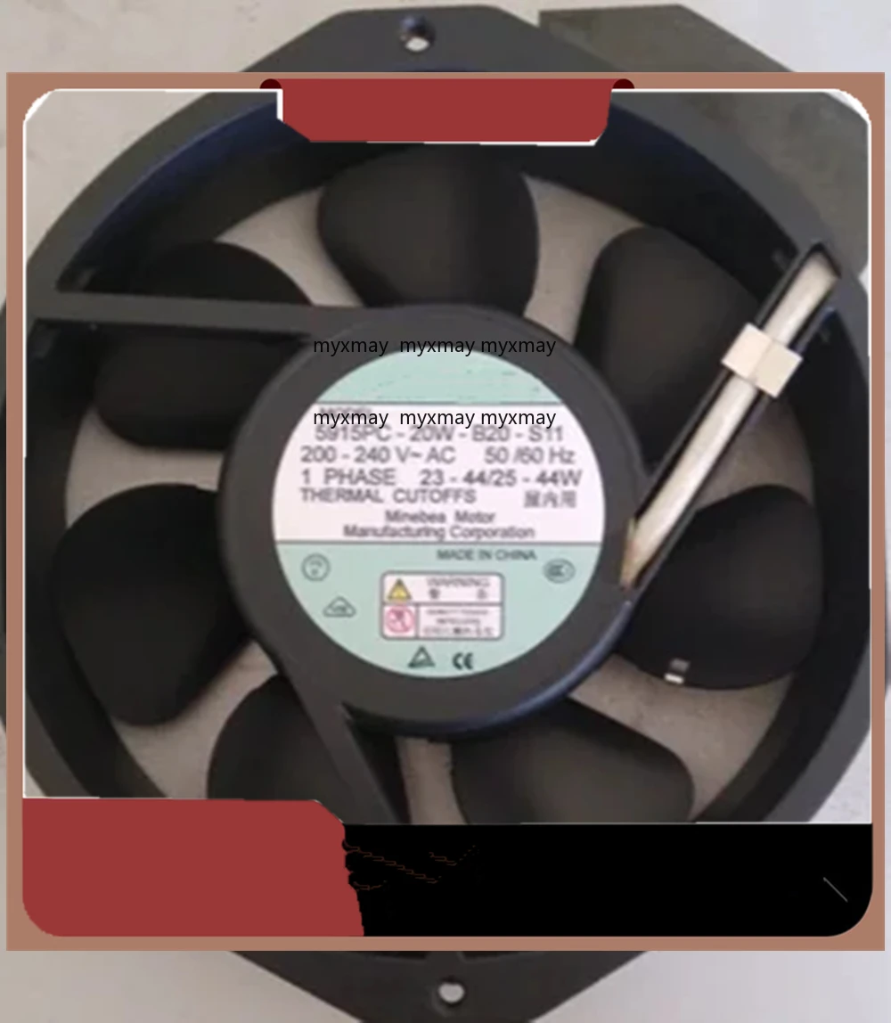 

5915PC-20W-B20-S12 AC 200V 50/60HZ 25/28W 15038 150MM*172MM*38MM Inverter Cooling Fan