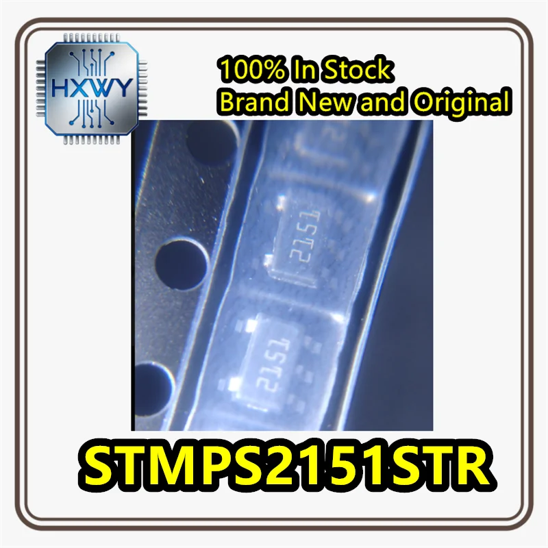 (10/50 pieces) STMPS2151STR 2151 SOT-23-5 Single-channel high-side load power switch for USB ports Original stock available.