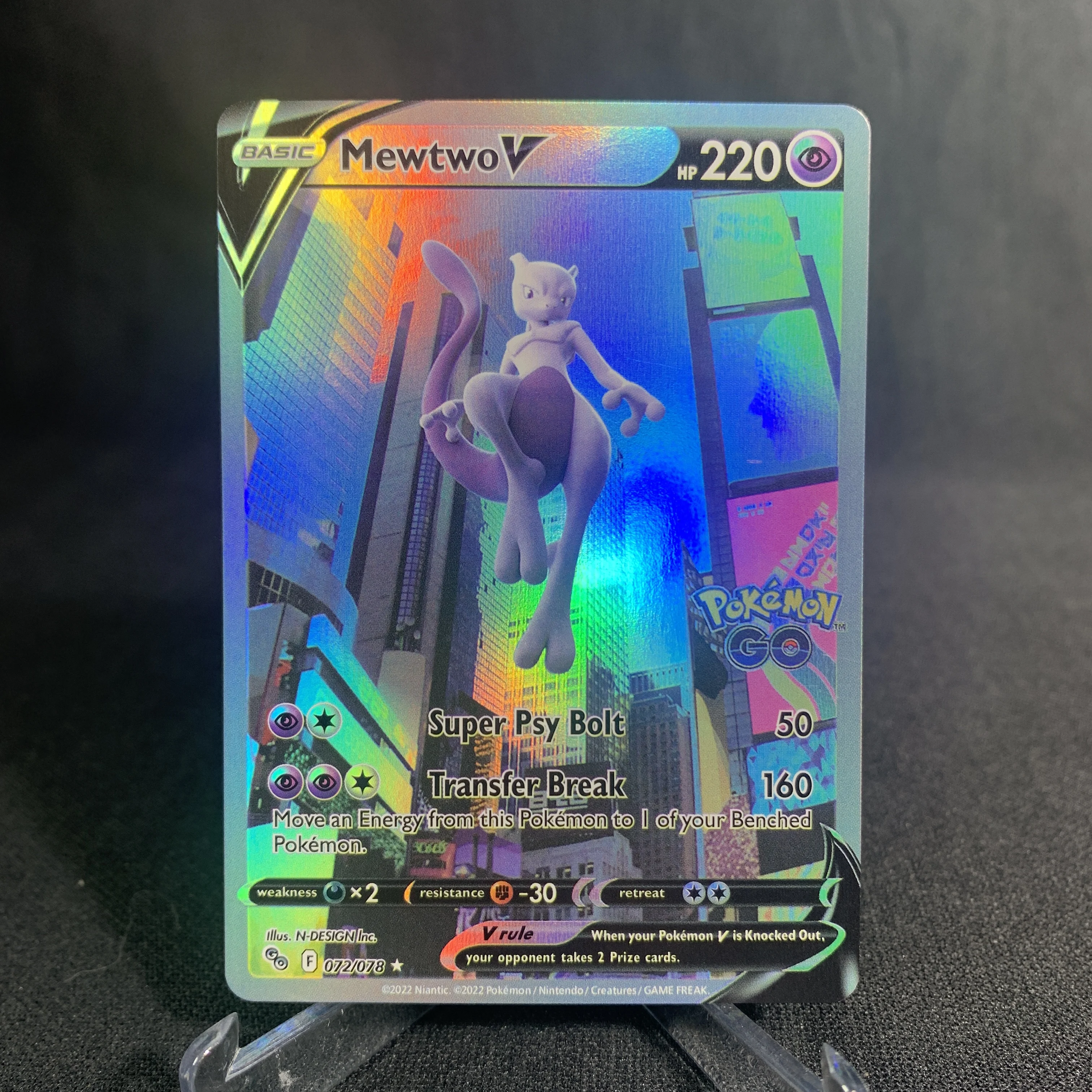 بطاقات Mew Mewtwo Pokemon Shining Mewtwo المجسم Mew Ex GX VMX الهوايات مجموعة نادرة بطاقات المعركة ألعاب بطاقات الوكيل الهدايا #4