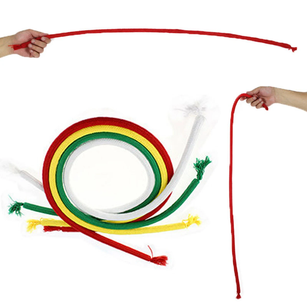 4 Colors Available Magic Stiff Rope Stage Performance Close-up Magic Suitable for Beignner Family Party Performance Props