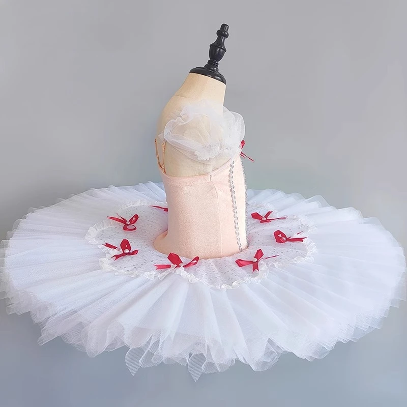 Profissional ballet tutu meninas azul rosa prato panqueca tutu bailarina vestido de festa feminino crianças adulto criança ballet dança traje