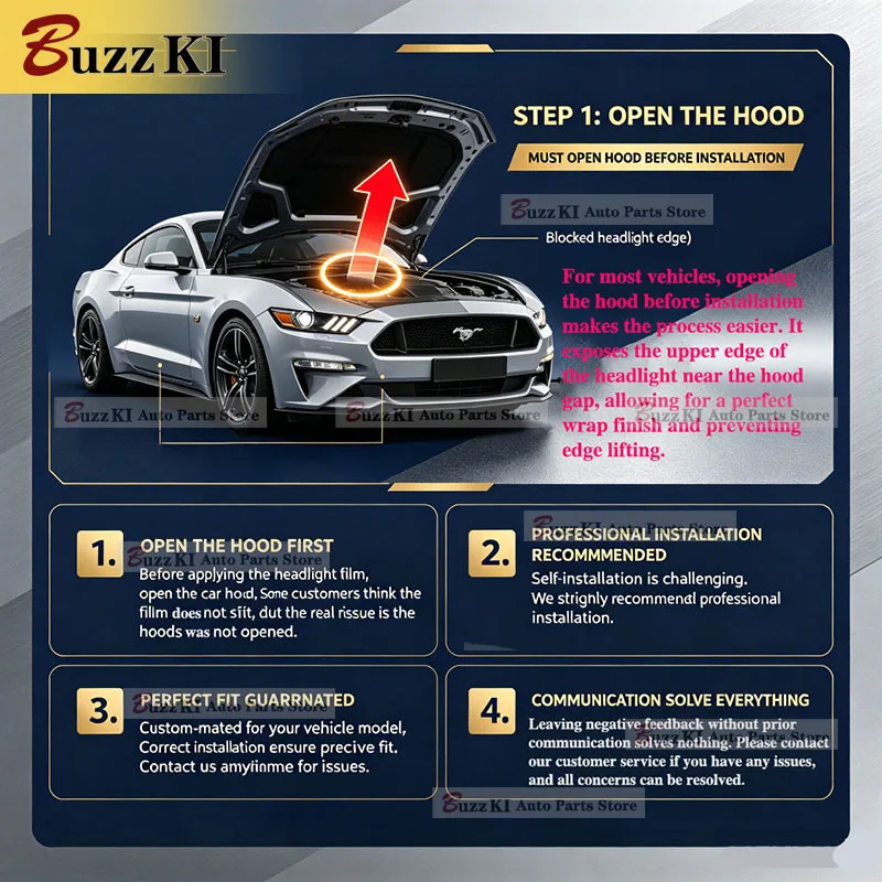 2021-2024 For POLESTAR 2 TPU Headlight Car Pre Cut Protect Film Transparent Smoked Black exterior Car Accessories Repair Sticker