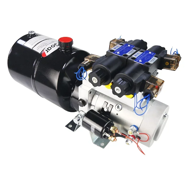 Double Acting Hydraulic Pack Mobile Portable Mini Power Units Hydraulic Power Pack Unit 220V Dc 12 Volt 24V 48V Pump Motor
