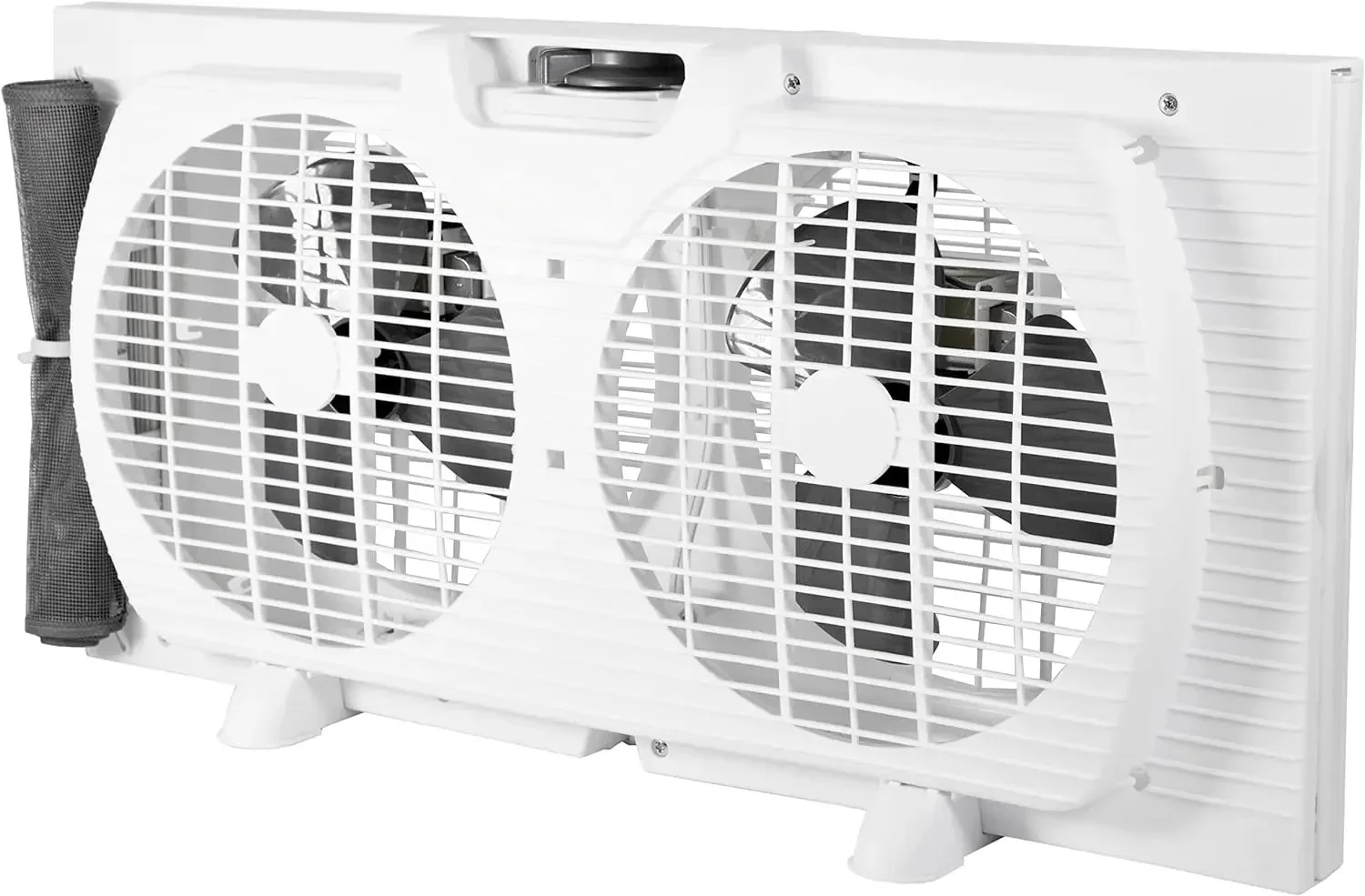 

9" Twin Window Fan, 3-Speeds with Quiet Setting, Reversible Airflow Control, Expandable, Ideal for Home, Kitchen, Bedroom