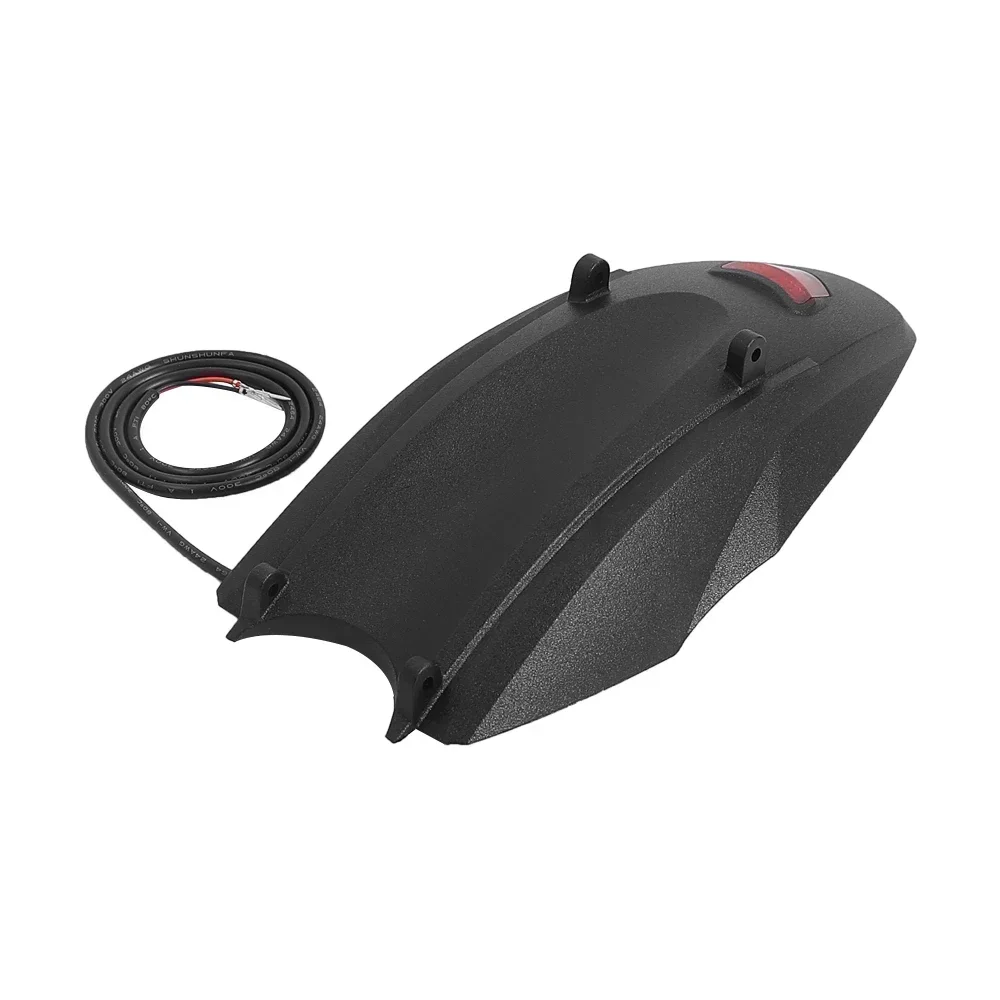 واقي الطين الأمامي والخلفي لـ Kugoo KuKirin G2 Pro عجلة سكوتر كهربائي مقاومة للرذاذ جزء استبدال الضوء الخلفي