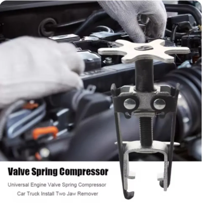 Picture 3: Valve Spring Compressor Professional Remove Valve Spring Keeper Tool Auto Engine Overhead Valve Removal Tool for Car Repair