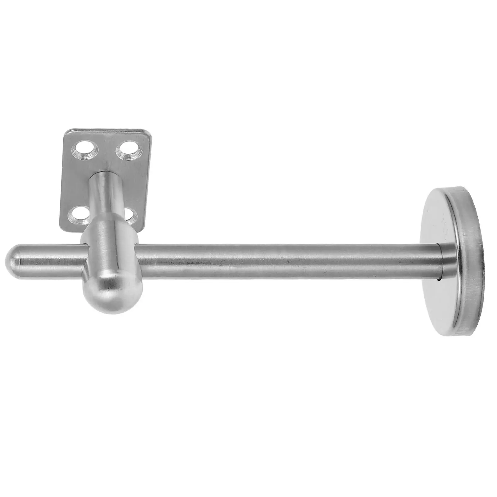 304 Stainless Steel Handrail Bracket Polished Chrome Finish Adjustable Swivel Wall Mounted Railing Support for Staircase Hallway