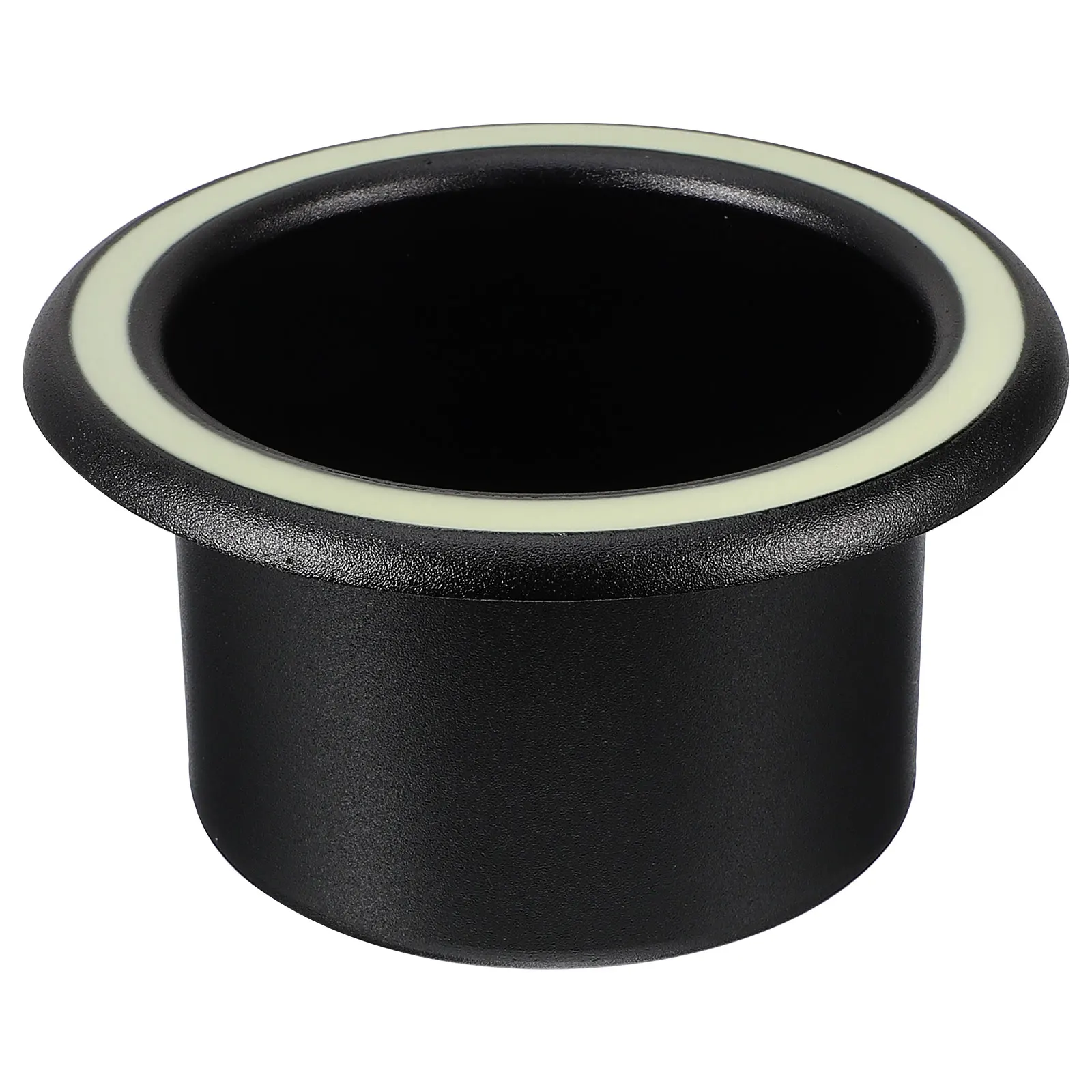 

Recessed Cup Holders Car Black Stainless Steel Beverage Rack Rv Sofa Boat Storage H65x121 Night Light Proof Lightweight Compact