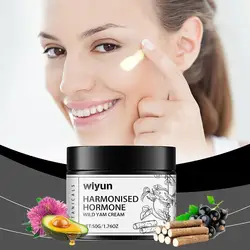 1 PC Harmonised Hormone Regulation Balancing Wild Yam Cream Improving Tightening Skin Smooth Cream Moisturizing Wild Yam Paste