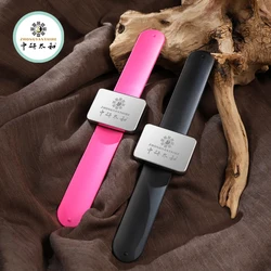Wrist Needle Holder Stainless Steel CN Medicine Acupuncture Needle Auxiliary Tool Watch Shape Tool Clinic Magnetic Pickup Needle