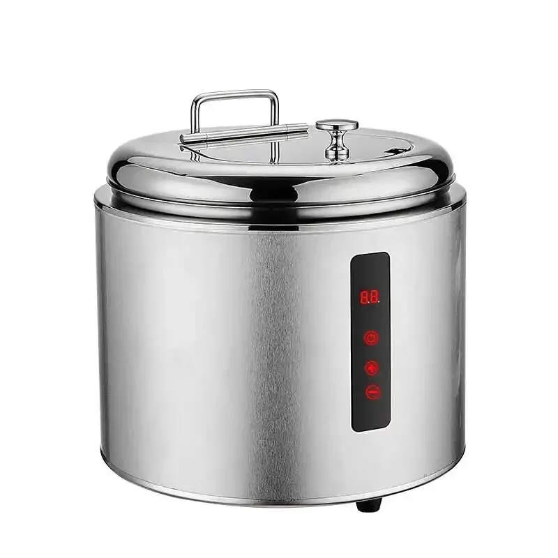 

Buffet insulation pot commercial, electric heating soup stove electronic warm soup pot tableware warm porridge bucket