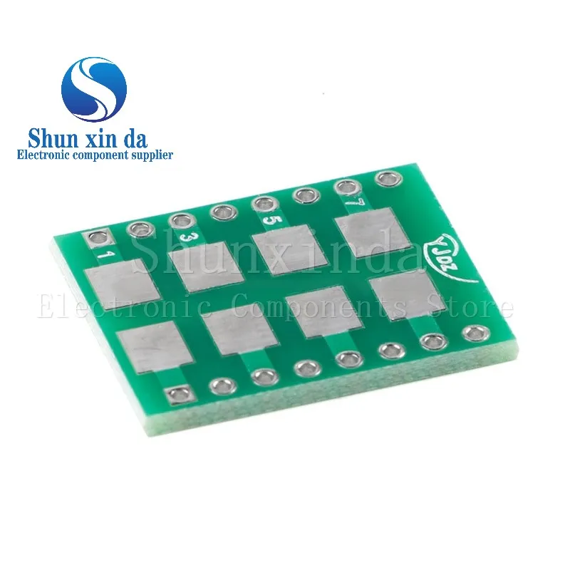 10PCS 1812 2512 1210 1206 SMA SMB SMC to DIP PCB Transfer Board DIP Pin Board Pitch Capacitance Resistance Adapter plate Convers