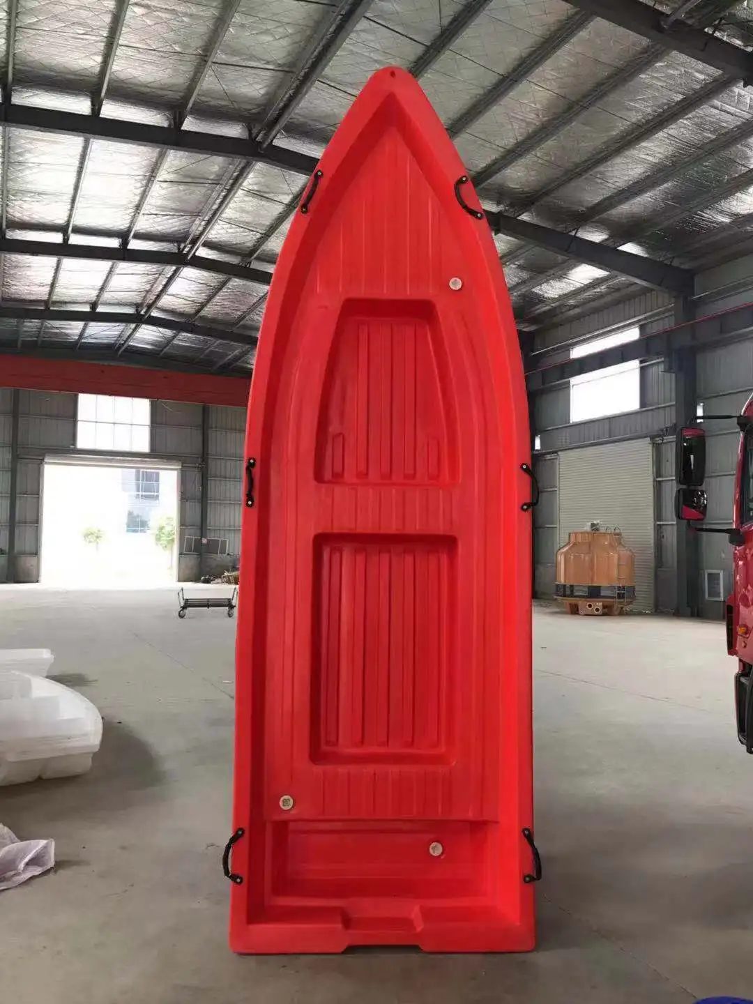 قارب صيد بلاستيكي عالي الجودة من مادة البولي إيثيلين #6