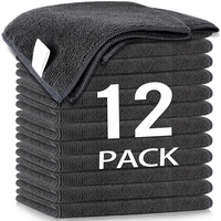 Thicken Microfiber Cleaning Cloths Lint Free Microfiber Cleaning Towel Cloths Reusable Cleaning Towels Absorbent for Car Window