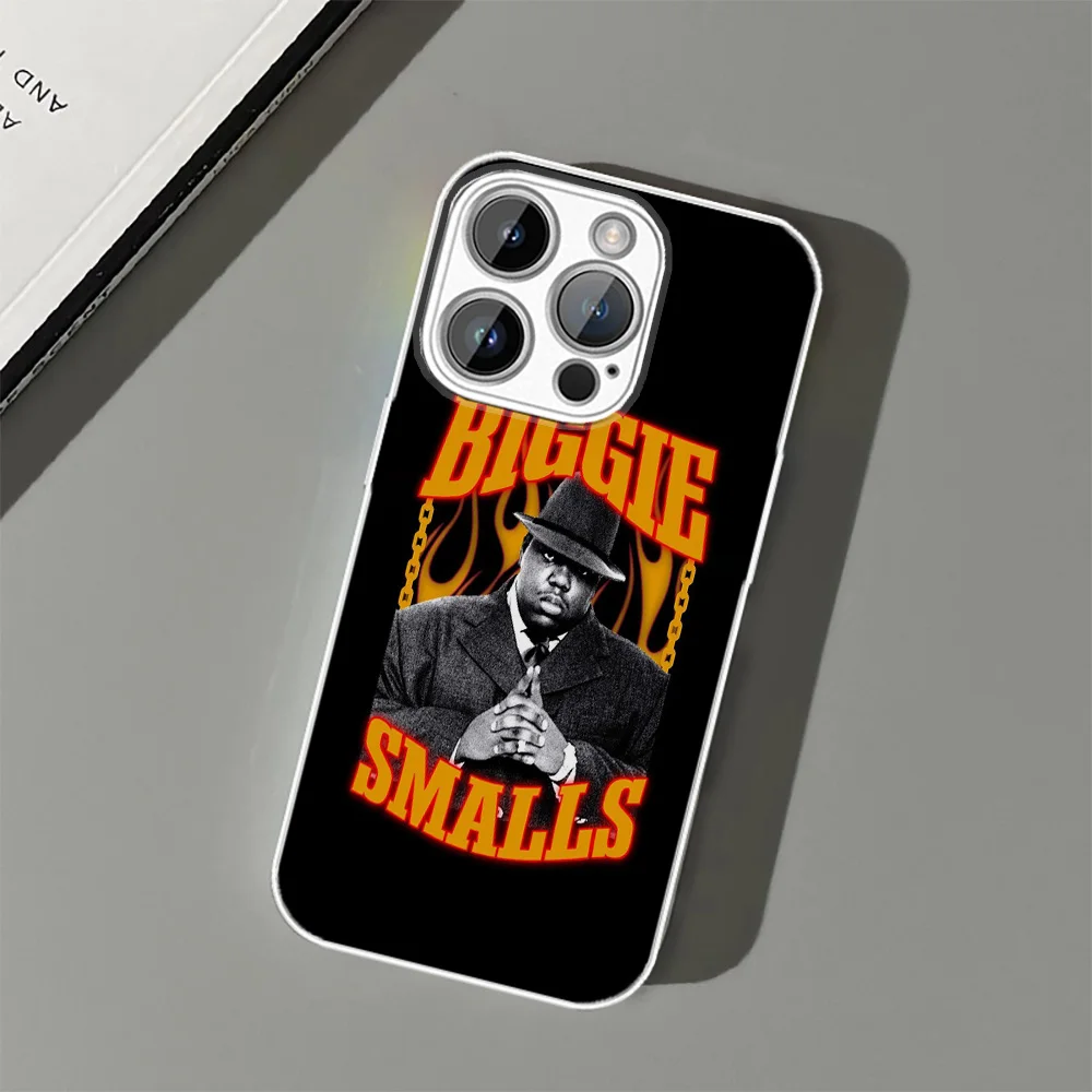 Notorious Big Phone Cases Fashion New Cover Reflective Cellphones For Apple Iphone Hard Protective Cover Accessories Mobile