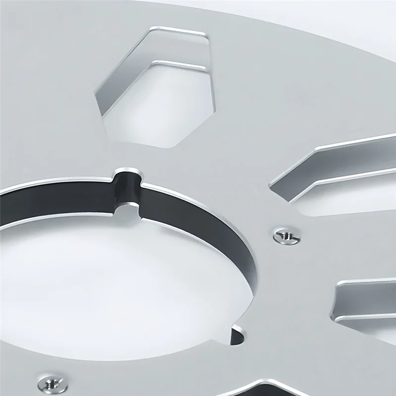 

Детали машины для Nab 1/4 10-дюймовая пустая катушка для ленты, катушка из алюминиевого сплава, аксессуары для магнитофона, пустое отверстие для диска Sliver-AAAE