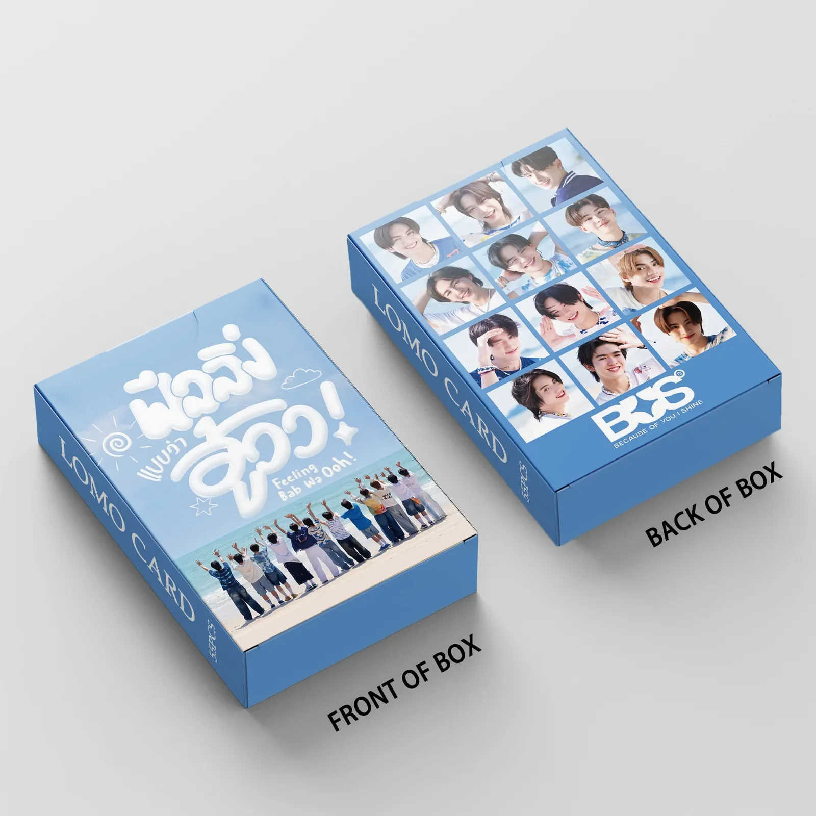 55pcs/set Kpop BUS Lomo Cards FEELING BAB WA OHH Photo album BUS Photocards for Fans Collcetion Gift