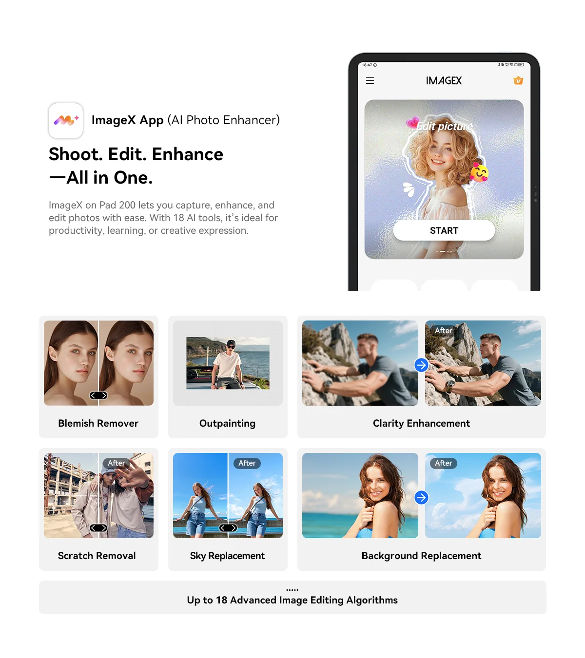 Blackview OSCAL Pad 200 Tablets Android 16 Tablet 13.4'' 120Hz 24GB RAM 128GB ROM Display 8300mAh Battery 18W 4G LTE For Office