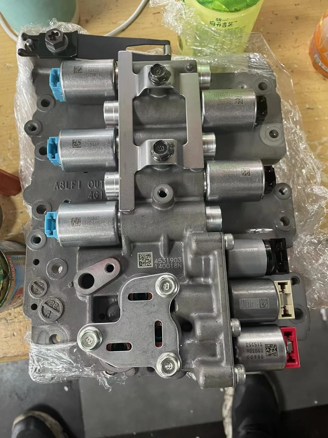 

A8LF1 Оригинальный корпус клапана автоматической коробки передач с электромагнитами для автозапчастей Hyundai A8LF1