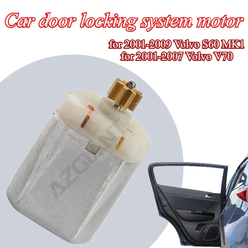 

AZGIANT 30699746 30699749 car door locking system motor for Volvo S60 MK1 V70 carbon brush auto accessories iron shell tools OEM