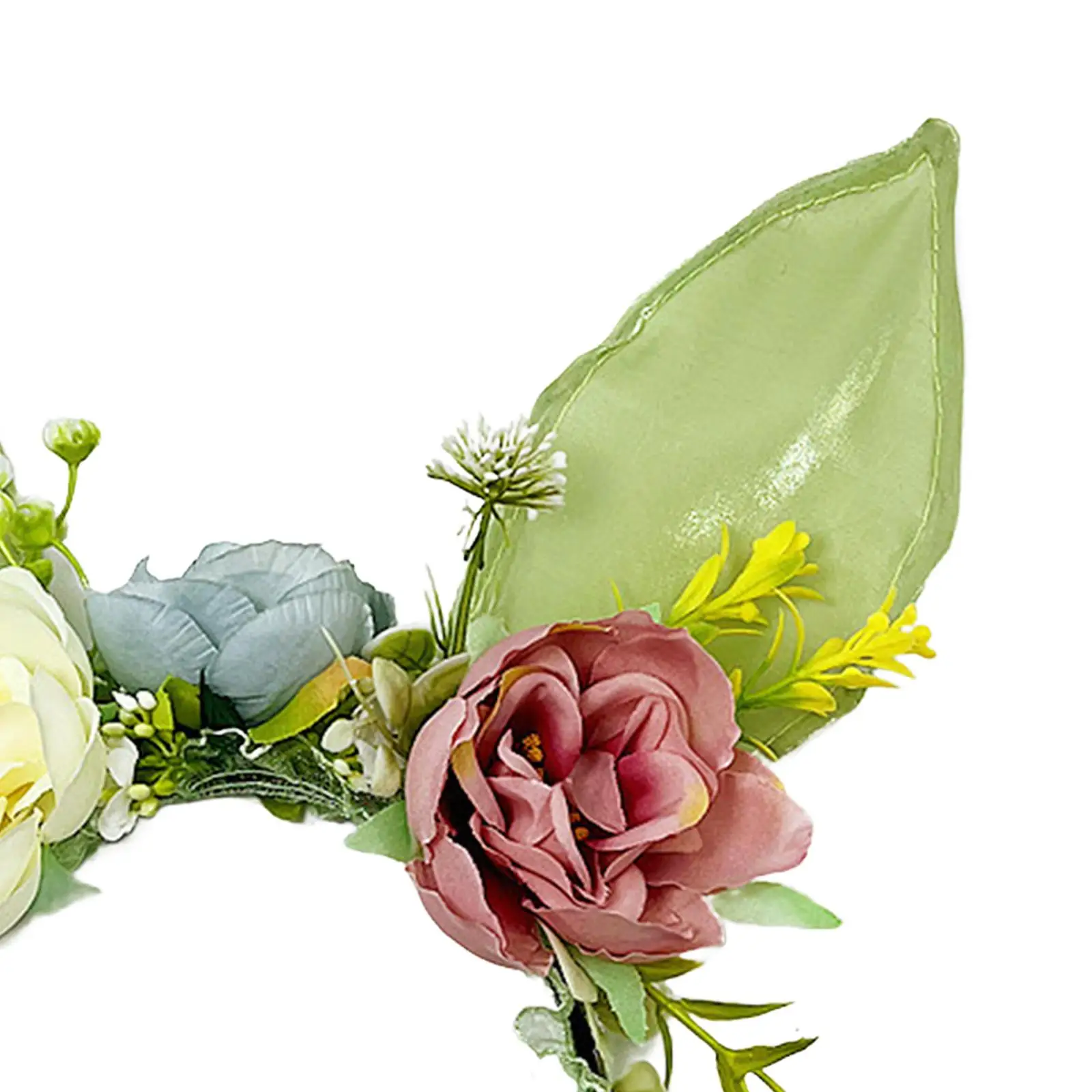 Orelhas de coelho da páscoa bandana headwear para mulheres meninas flor hairband acessórios para o cabelo argola para o dia das bruxas casamento aniversário