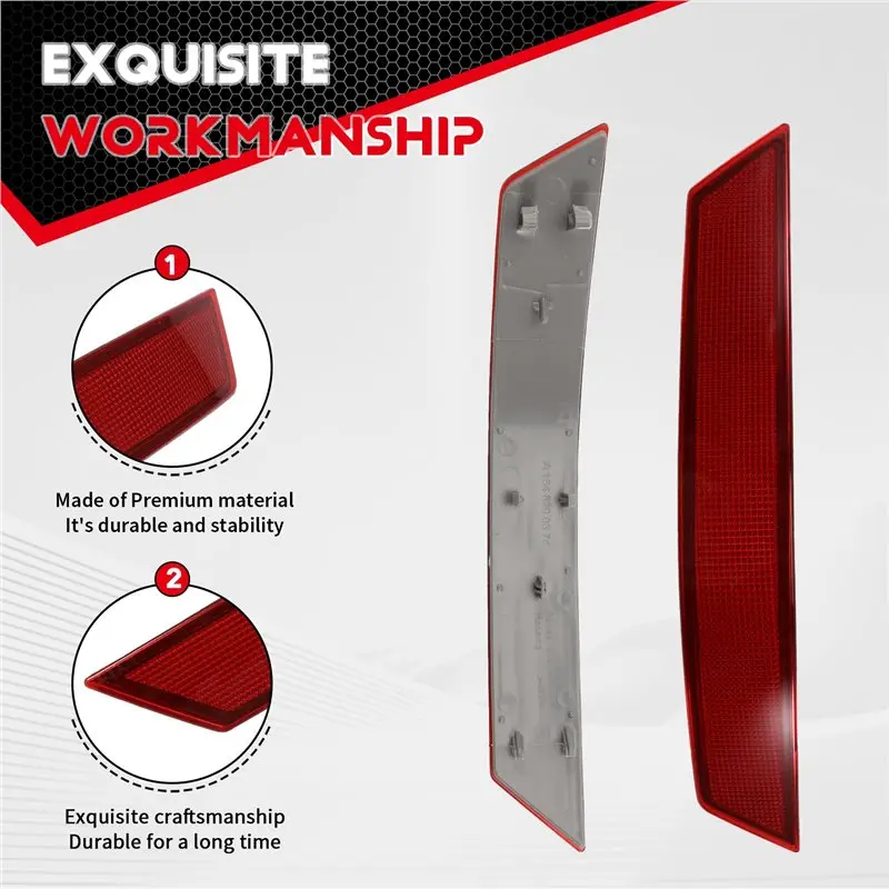For W164 ML320 ML350 ML500 GL350 2005-2012 Models Bumper Reflector(Right) 1648200674
