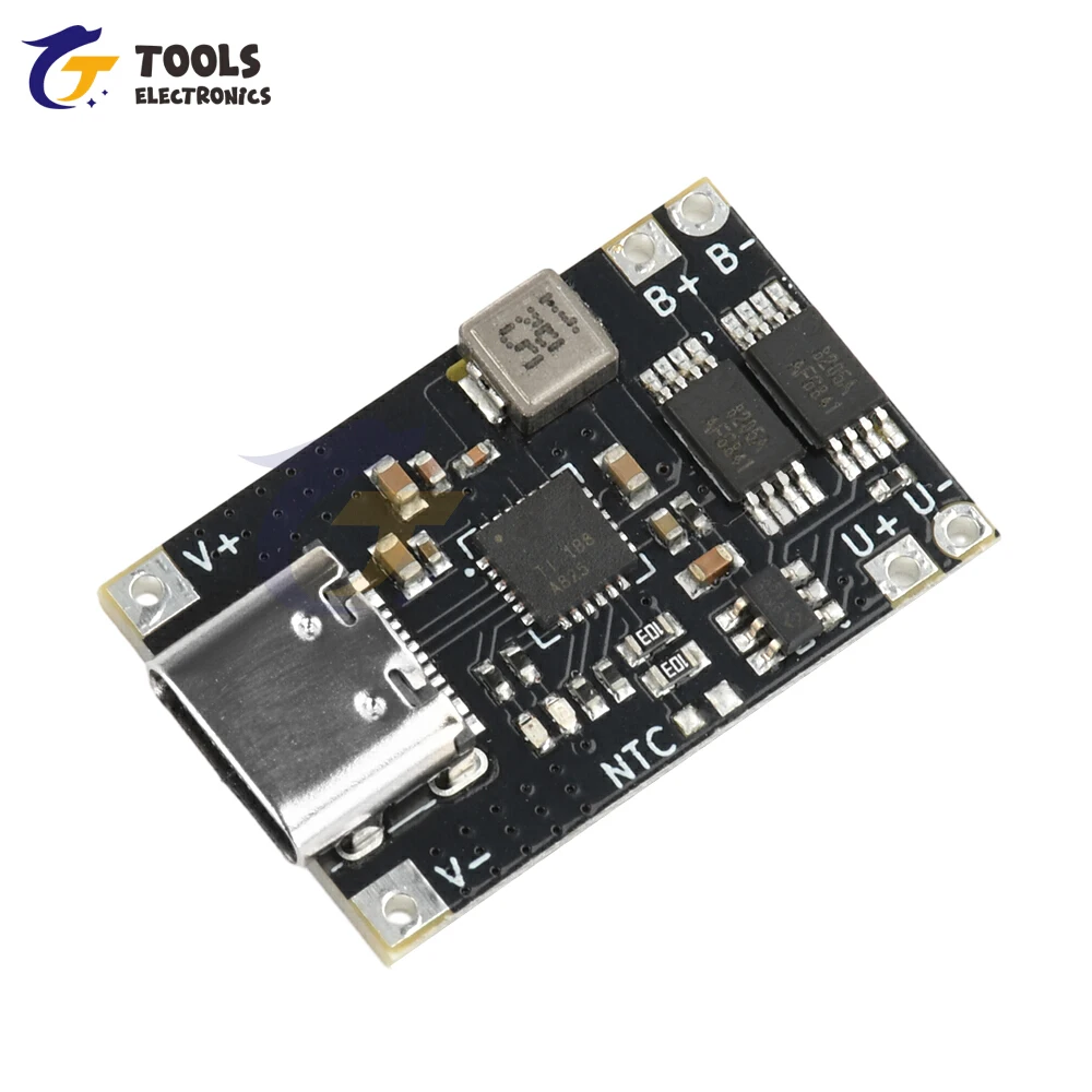 5V 3A Step-Down Power Supply Charging Module DC 4.5-12V TYPE-C USB Lithium LiPo Battery Charger Protection Circuit Board