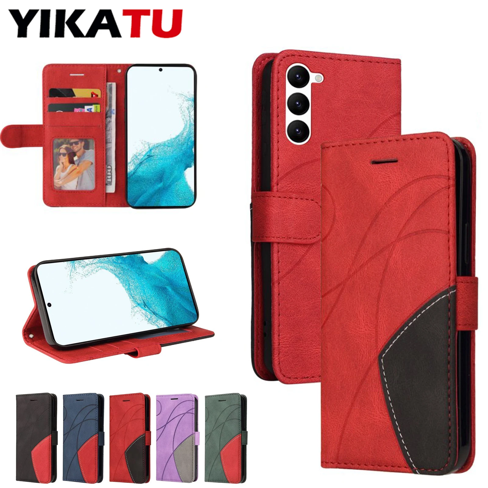 Leather Wallet Case…