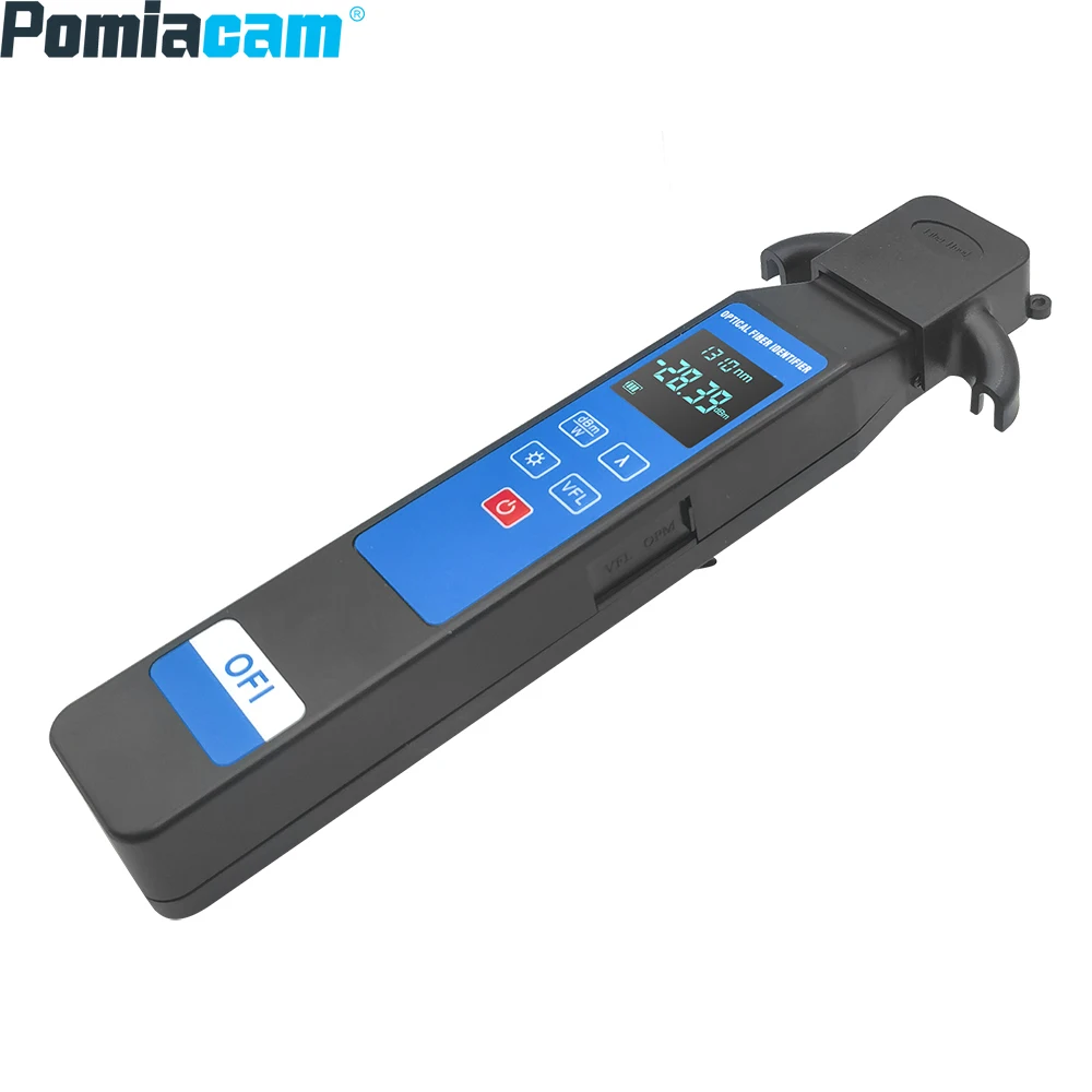TM501 Anti-fall Optical Fiber Signal Identifier Red Light Source All-in-one Built-in 10mw VFL Optical Power Meter OFI