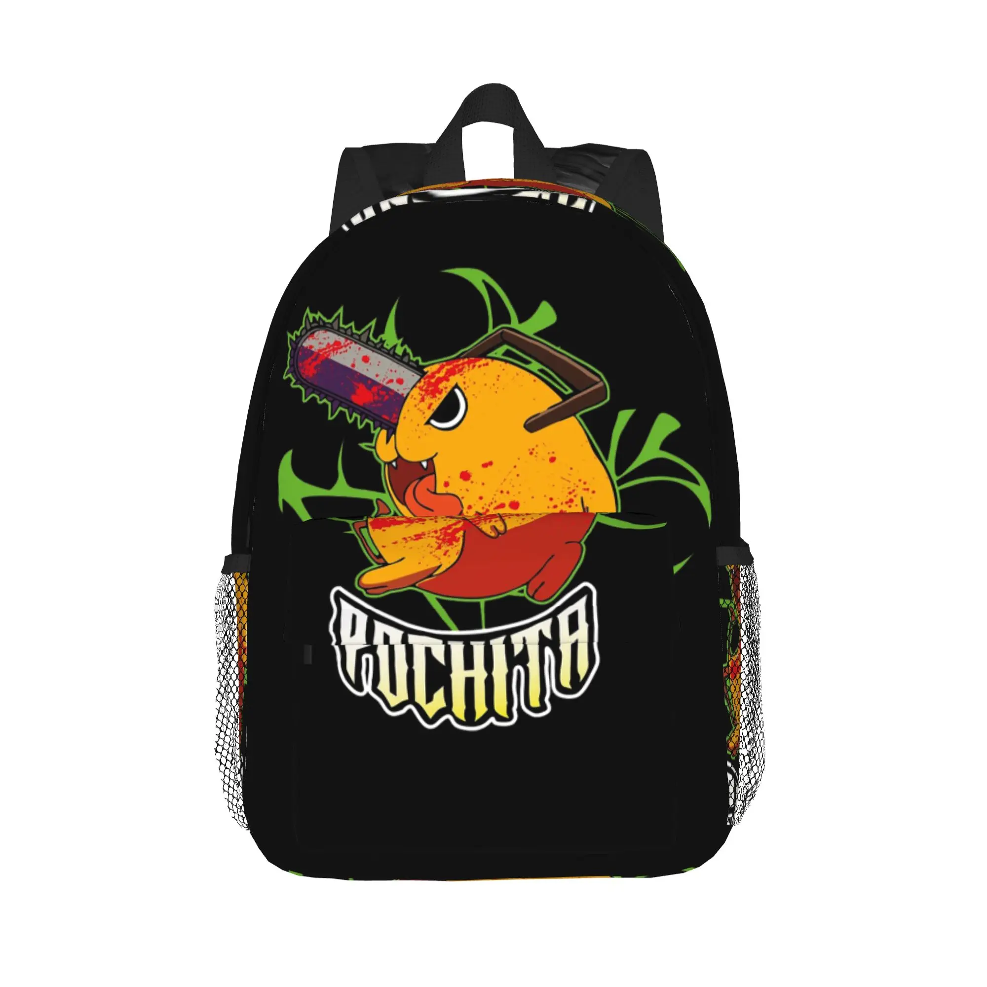 Pochita Ramen Chainsaw Man Anime Backpack Hot Sale Daypack Large Capacity Boy Girl BookBag Shoulder Bag for Men Women School Bag