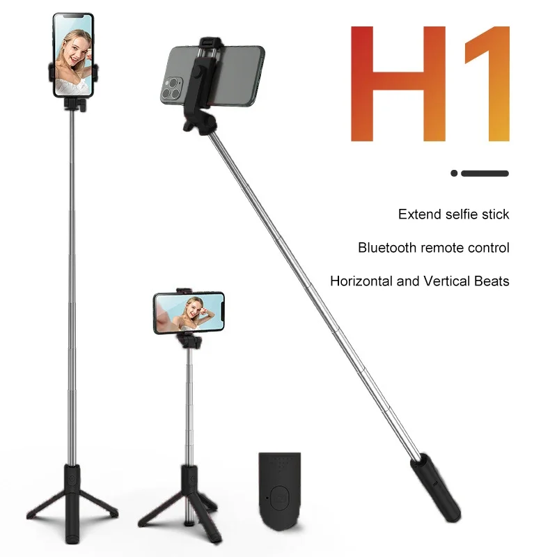 Handheld 360 Degree Flexible Sports Camera Mini Selfie Stick Tripod with Wireless Remote Mobile Phone Monopod Stand image 6