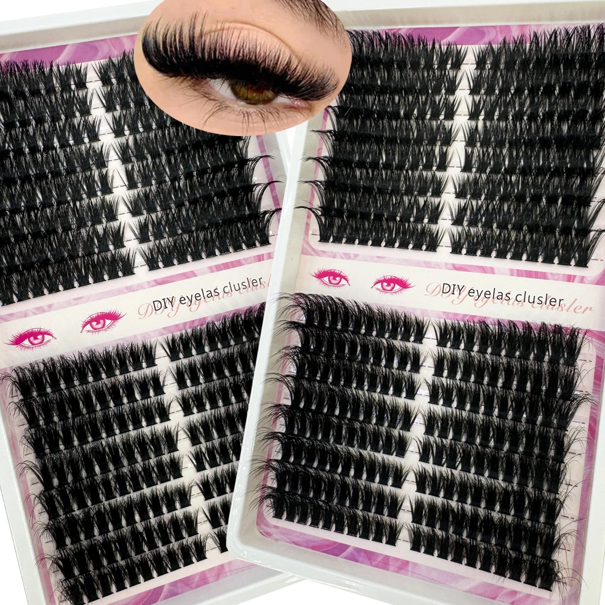 16Rows Fluffy Lash …