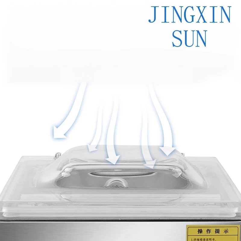 Dual-Use for Dry and Wet Items Food Vacuum Preservation Sealing Automatic Vacuum Sealer Home-Use Desktop Compact Vacuum Sealer