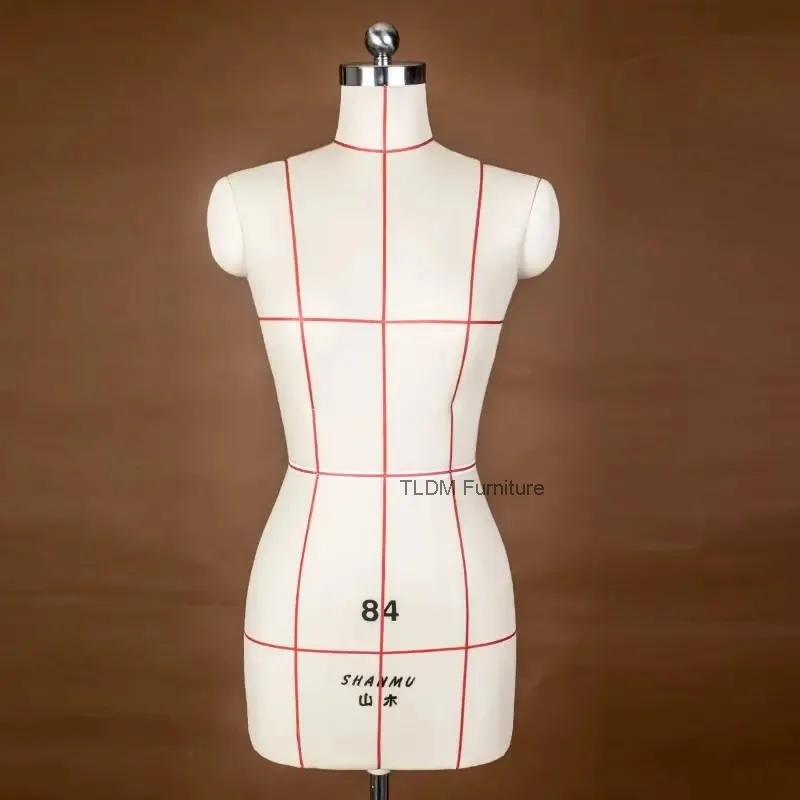 Professional Pinnable Half-Body Mannequin Ideal for Draping University Apparel Design and Pattern Making Mannequins JT40M