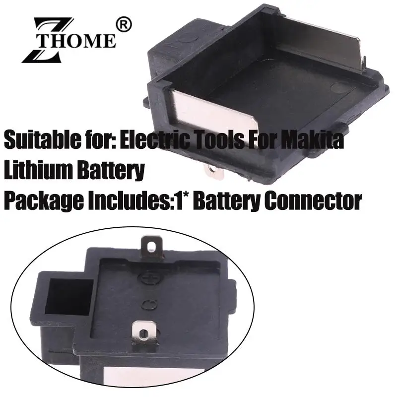 1pce Battery Connector Replacement Connector Terminal Block For Makita Battery Charger Adapter Converter Electric Power Tool