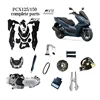 新しい 2021-2024 ホンダ PCX 125 150 オートバイ完成 ABS プラスチックボディカバー K1Z ホンダ PCX モーター部品メーカー 6