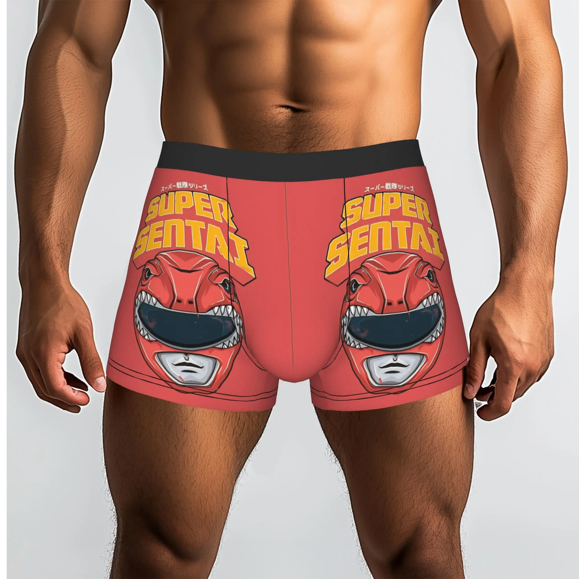 Super sentai   Bandai Super Sentai Series Underpants Homme Panties Male Underwear Comfortable Shorts Boxer Briefs