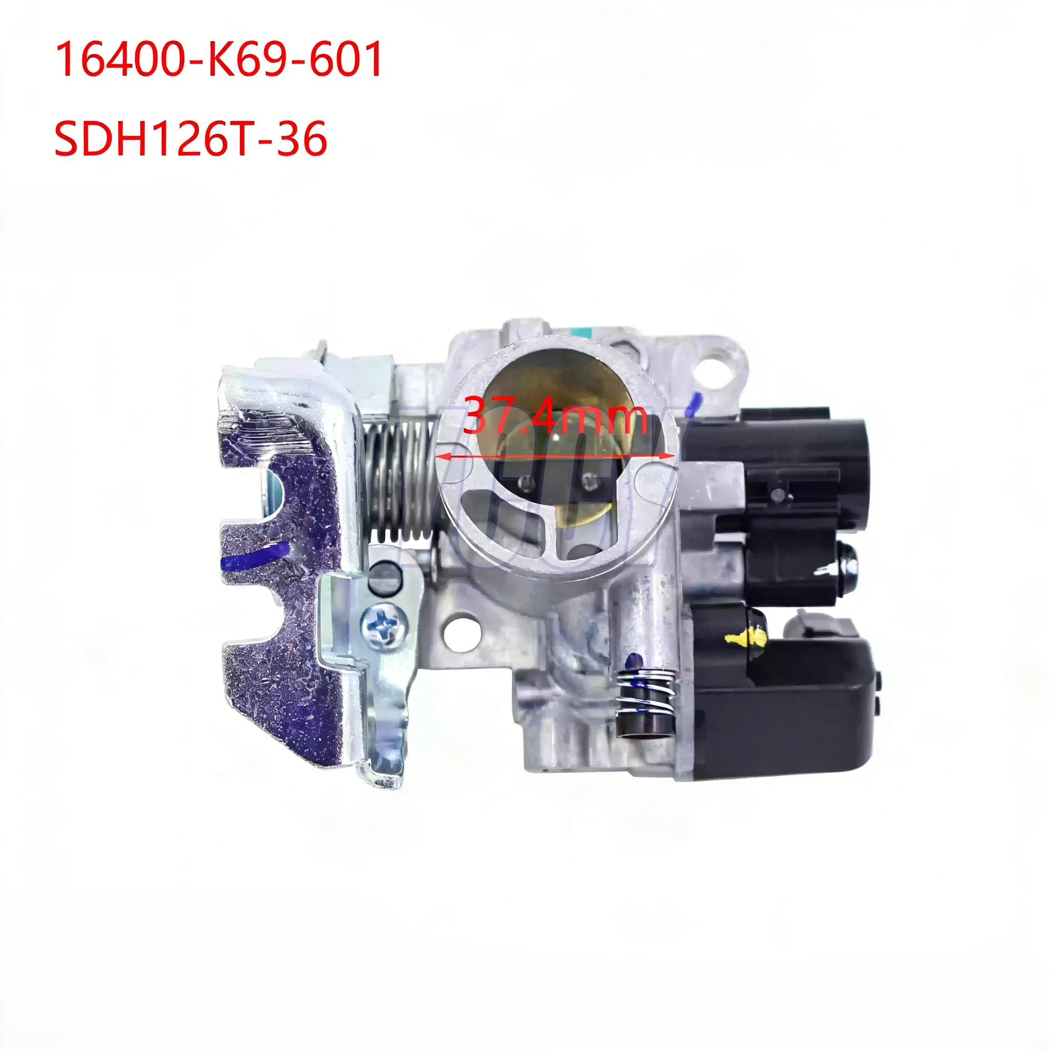 16400-K69-601 SDH126T-36 35 38 37 31 EFI Motorcycle Double Throttle Line Throttle Assembly For HONDA ELITE 125 Elite125 Scooter