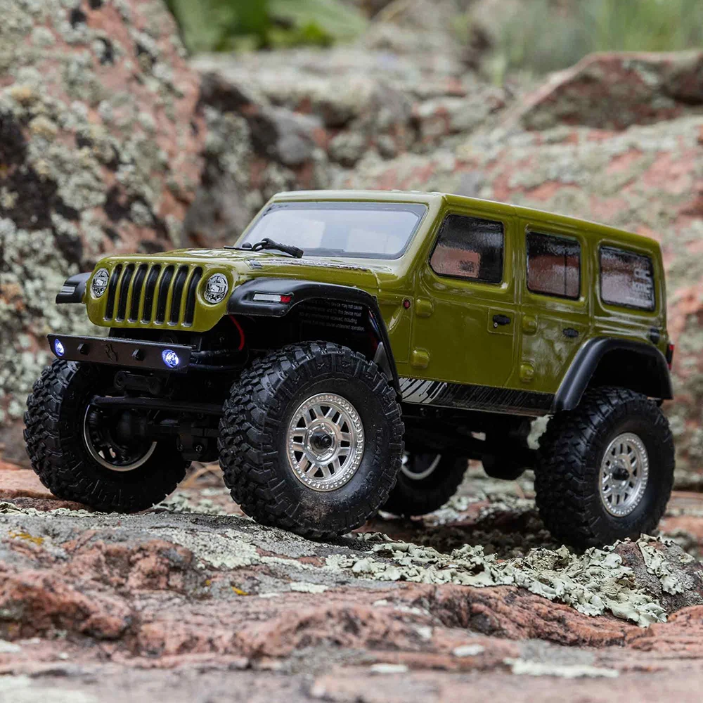 Axial SCX24 1/24 Off road Vehicle Electric 4WD RTR Simulation JLU Climbing Car RC Remote Control Car Adult and Children's Toys