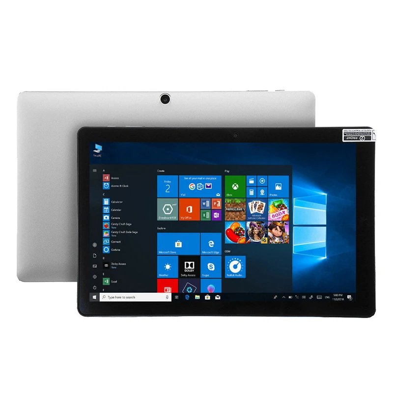 Type-C 1920*200 IPS 10.1" Windows 11 Tablet 6GB RAM 128GB ROM 64-bit Intel Celeron N4120 CPU WIFI Quad Core Dual Cameras 1*HD-MI
