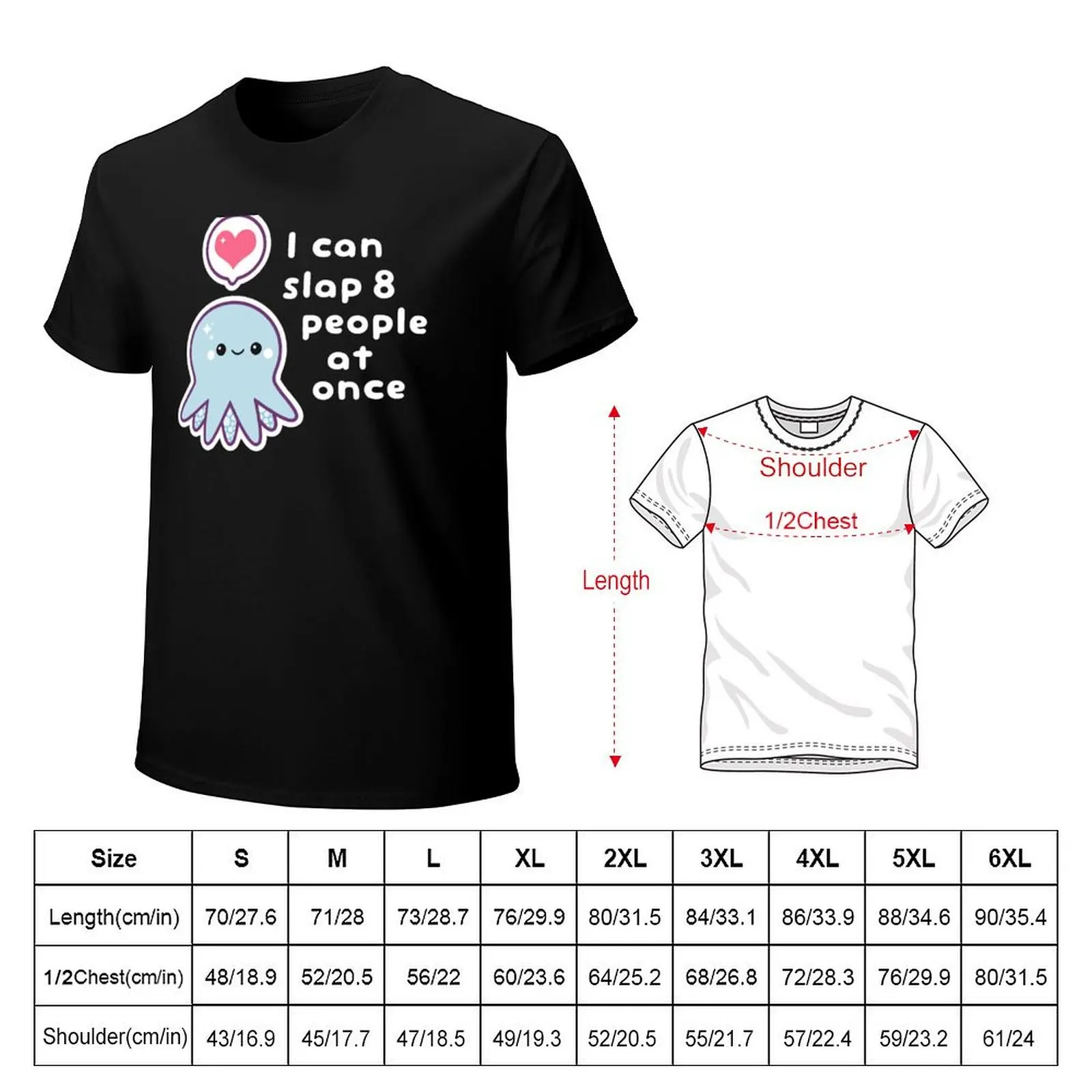 Funny Slapping Octopus T-Shirt graphic t shirts for man T-Shirt
