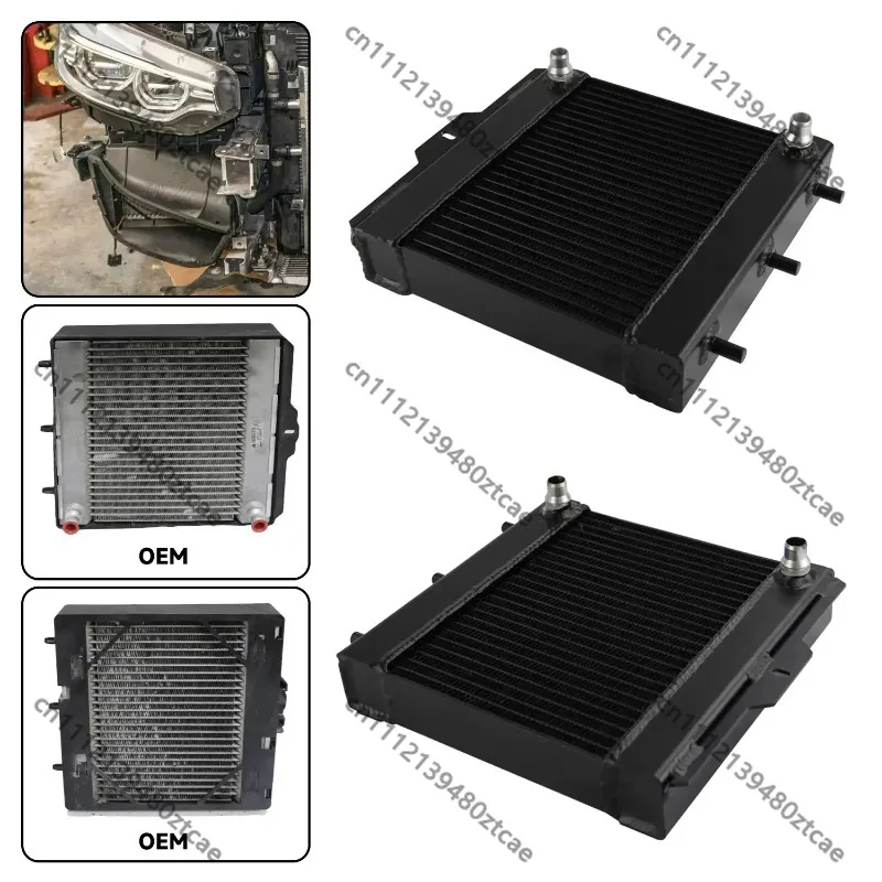 Left & Right Radiator Water Tank, Auto Engine Cooling Radiator Tank, Car Replacement Cooling Accessory Parts