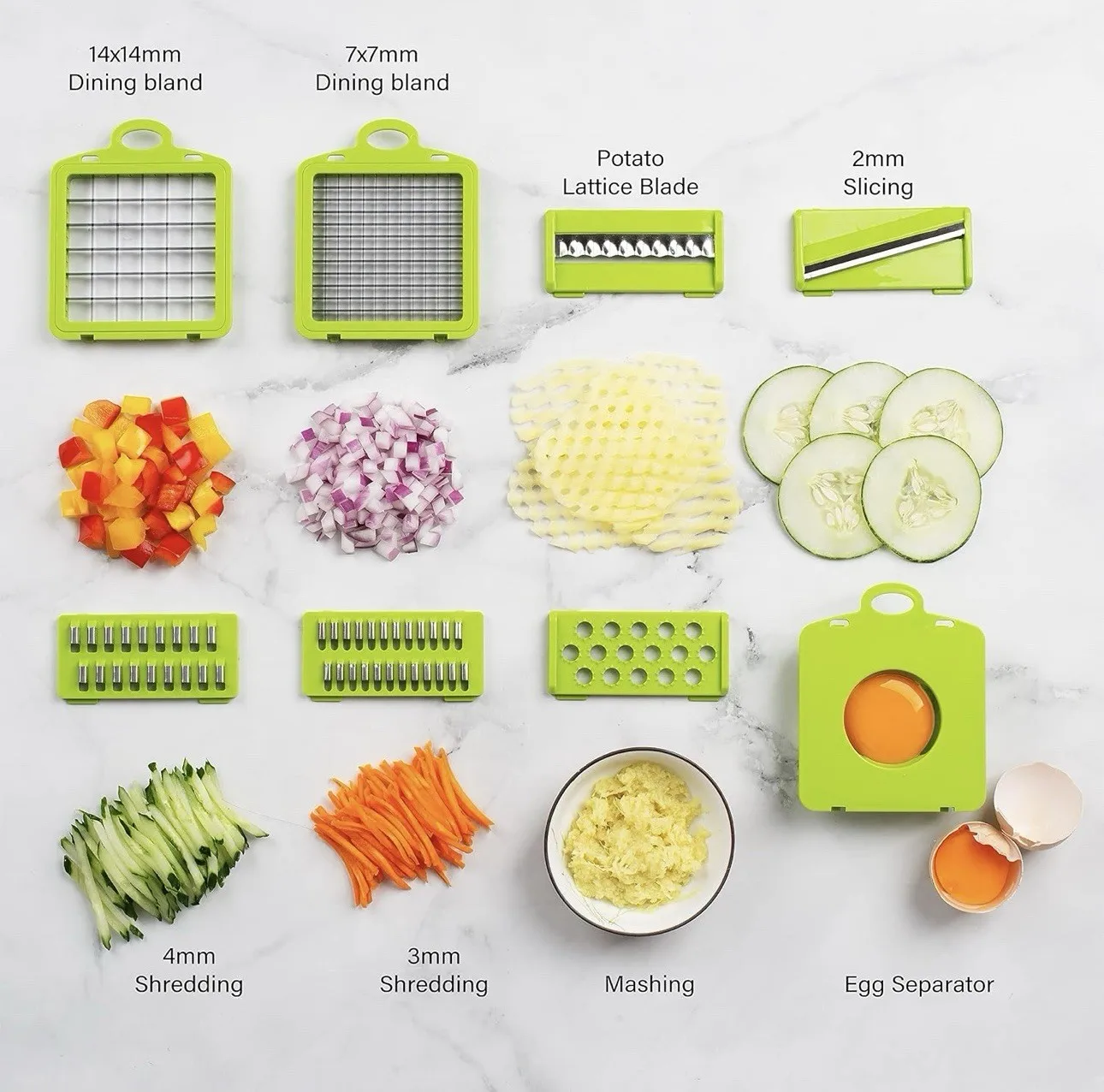 Fruit & Vegetable ToolsVegetable Chopper Onion Dicer Fruit Slicer Kitchen Cutter Shredder Multifunctional Food Prep Tool Fast