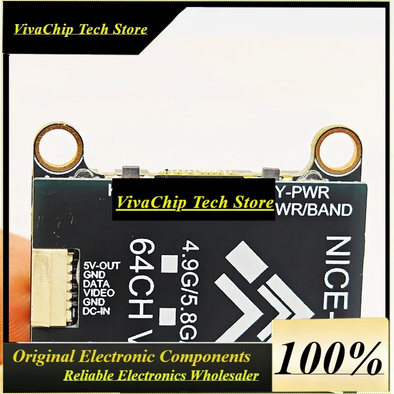 VivaS4.9G 5.8G 6.2G 2W VTX Transmitter 2000mw FPV Long Voyage VTX For RC FPV Drone Airplane / Quadcopter